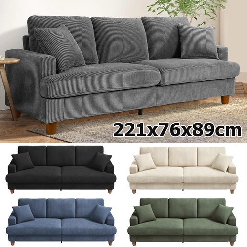 Cord sofa sitzer 221cm - cord,