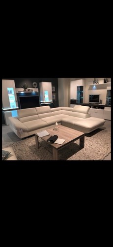 Sofa leder weiß ecksofa - sofa,