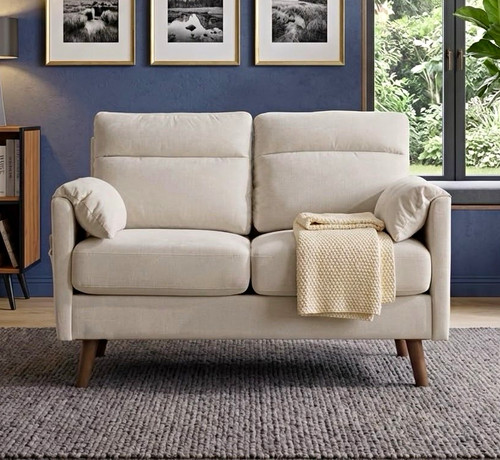 Sofa sitzer beige - 2-sitzer,