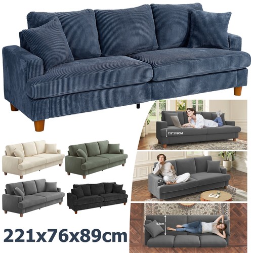 Sofa sitzer mit kissen - sitzer, 2
