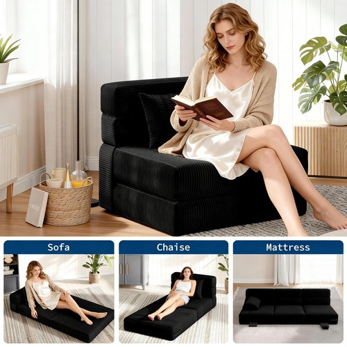 2in1 183x71x15cm schlafsessel - 2in1,