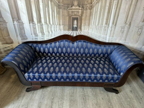 Antikes biedermeier sofa - sofa, 19
