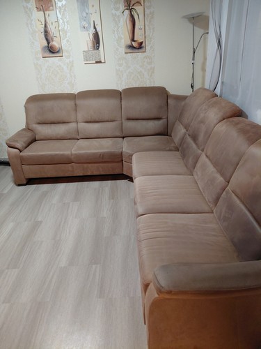 Ecksofa braun mit bettfunktion - ecksofa,