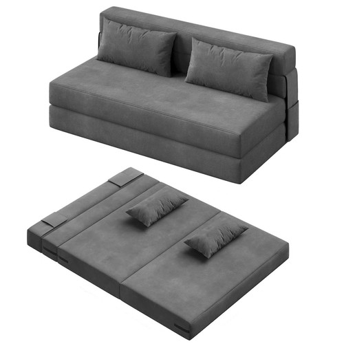 Bodensofa 1 klappbar - 2-in-1,