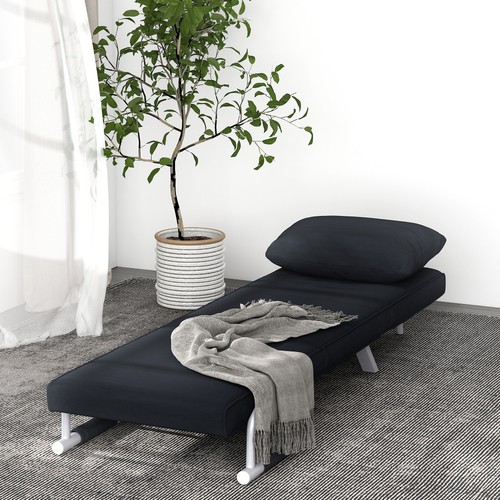 Homcom schlafsessel in 1 - schlafsessel,, 2-in-1