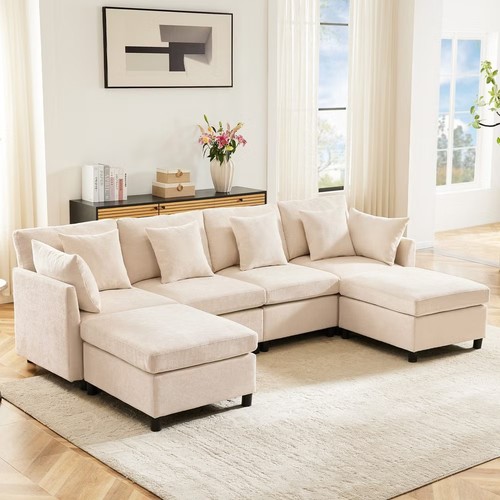 Big sofa sitzer beige neu - beige,