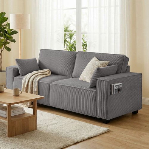 Homcom sitzer sofa 217 cm - homcom, sofa,
