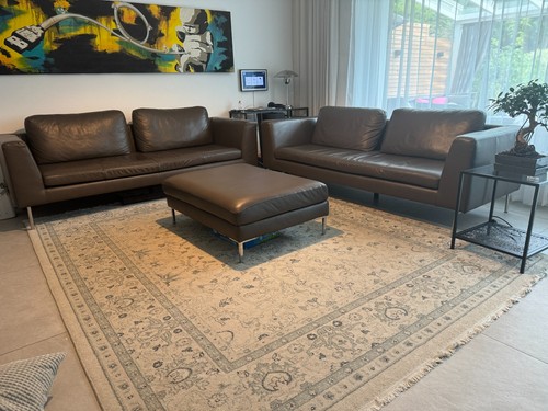 Modernes couchset aus - couchset, braunem