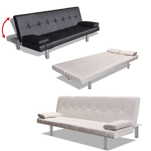 Sofa kunstleder kissen - sofa,