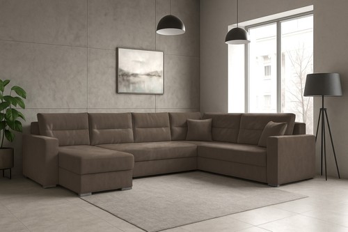 Großes ecksofa lars - lars, u