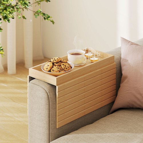 Homcom sofatablett armlehne - homcom,